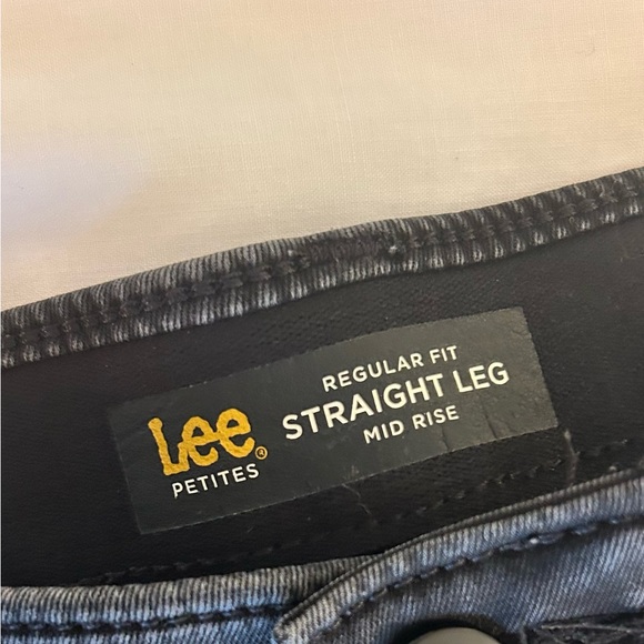 Lee flex motion straight leg mid-rise jeans sz 12P - Picture 1 of 7